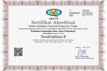 SERTIFIKAT AKREDITASI BAN-PT