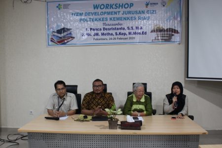 WORKSHOP ITEM DEVELOPMENT JURUSAN GIZI