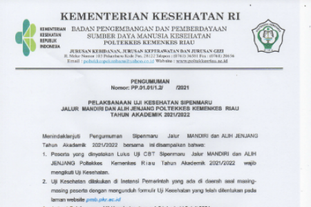 DAFTAR PESERTA LULUS JALUR SIMAMI