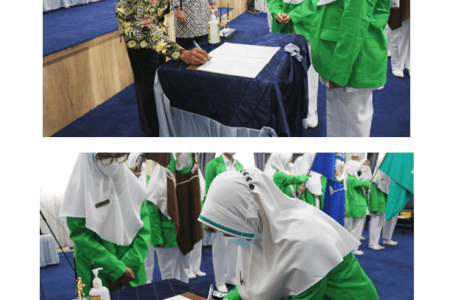 PELANTIKAN KEPENGURUSAN ORGANISASI MAHASISWA POLTEKKES KEMENKES RIAU PERIODE 2022/2023