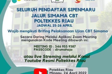 Brefing Ujian Sipenmaru Jalur Simama CBT
