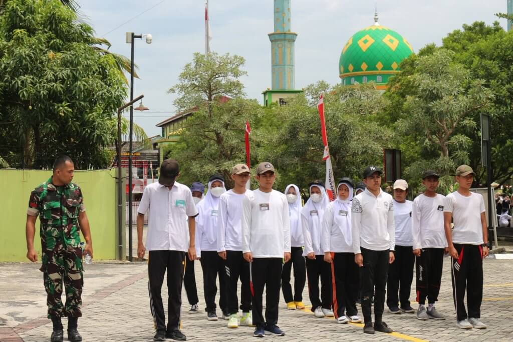 KEGIATAN PELATIHAN BELA NEGARA – Poltekkes Kemenkes Riau