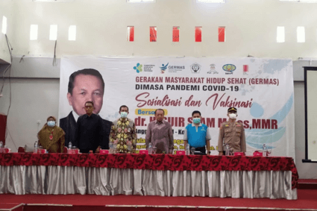  GERAKAN MASYARAKAT HIDUP SEHAT (GERMAS) POLTEKKES  KEMENKES RIAU BERSAMA KOMISI IX DPR RI