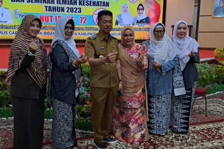 Rakercab dan Seminar Ilmiah HUT IBI Kabupaten Rokan Hilir