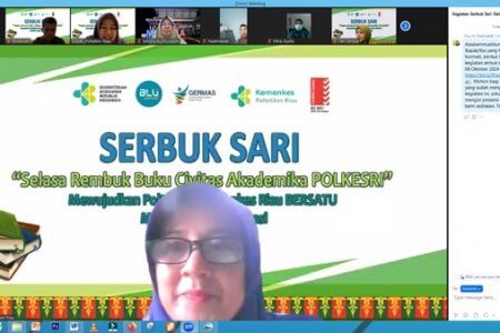 KEGIATAN SERBUK SARI BAHAS BUKU BAHAGIA DI TEMPAT KERJA